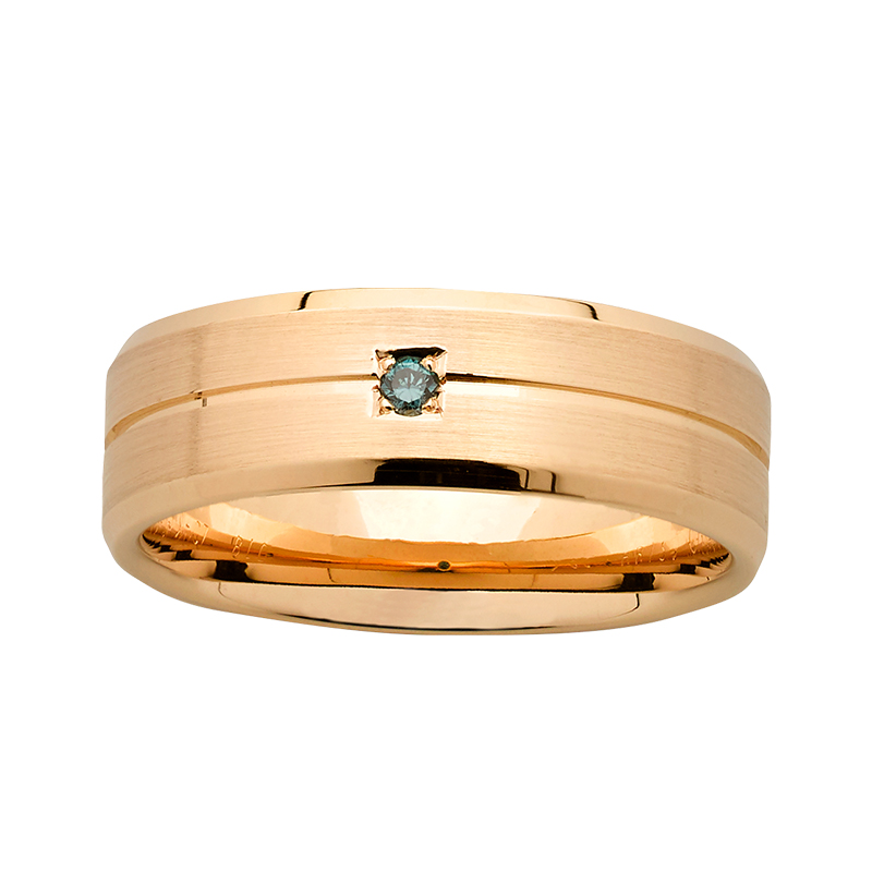 Men's Wedding Ring – AR739-C7 BLD